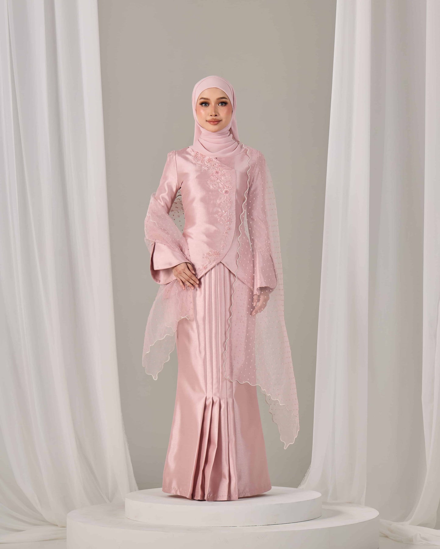 LYDIA SELENDANG (DUSTY PINK)