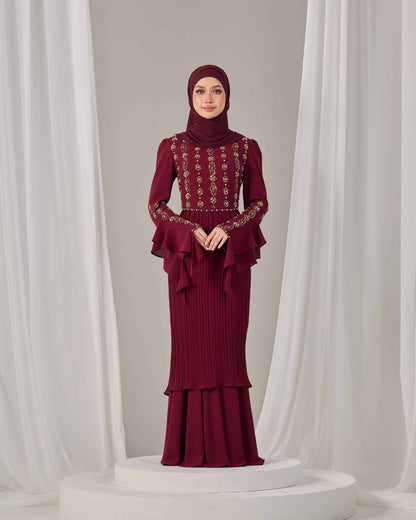 KYLIE KURUNG (BURGUNDY)