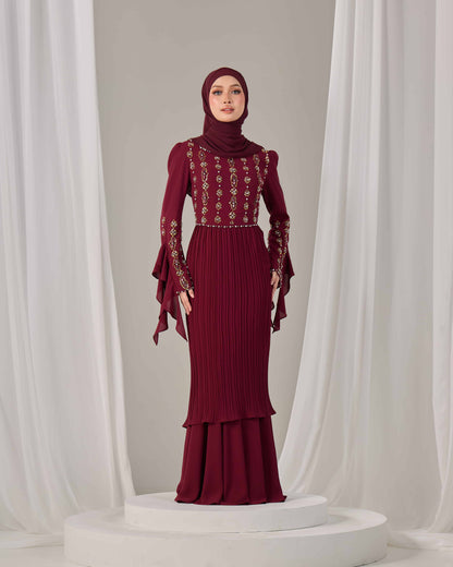 KYLIE KURUNG (BURGUNDY)