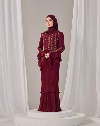 KYLIE KURUNG (BURGUNDY)