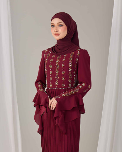 KYLIE KURUNG (BURGUNDY)