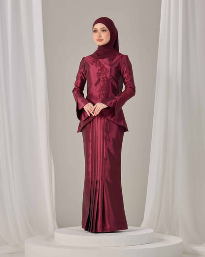KALILA KURUNG (BURGUNDY)