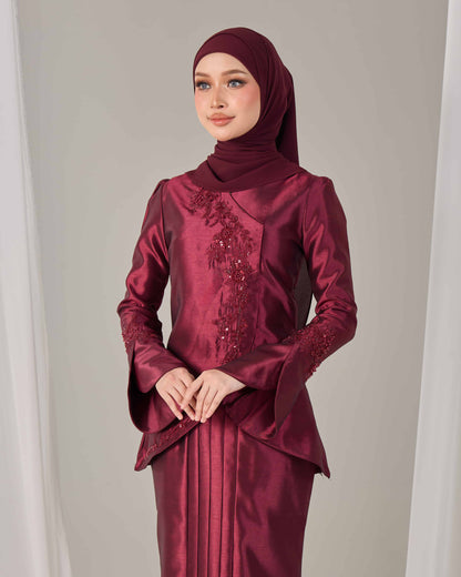 KALILA KURUNG (BURGUNDY)
