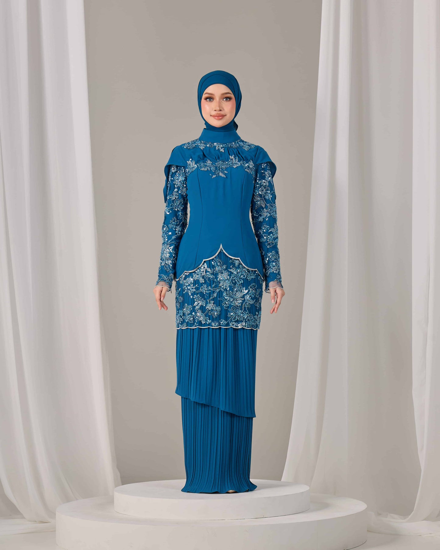 ALARA KURUNG (TEAL BLUE)