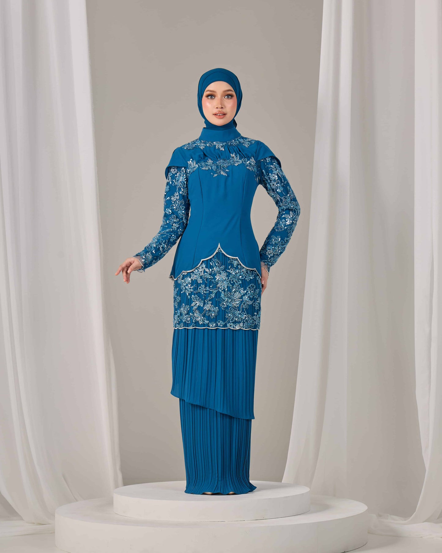 ALARA KURUNG (TEAL BLUE)