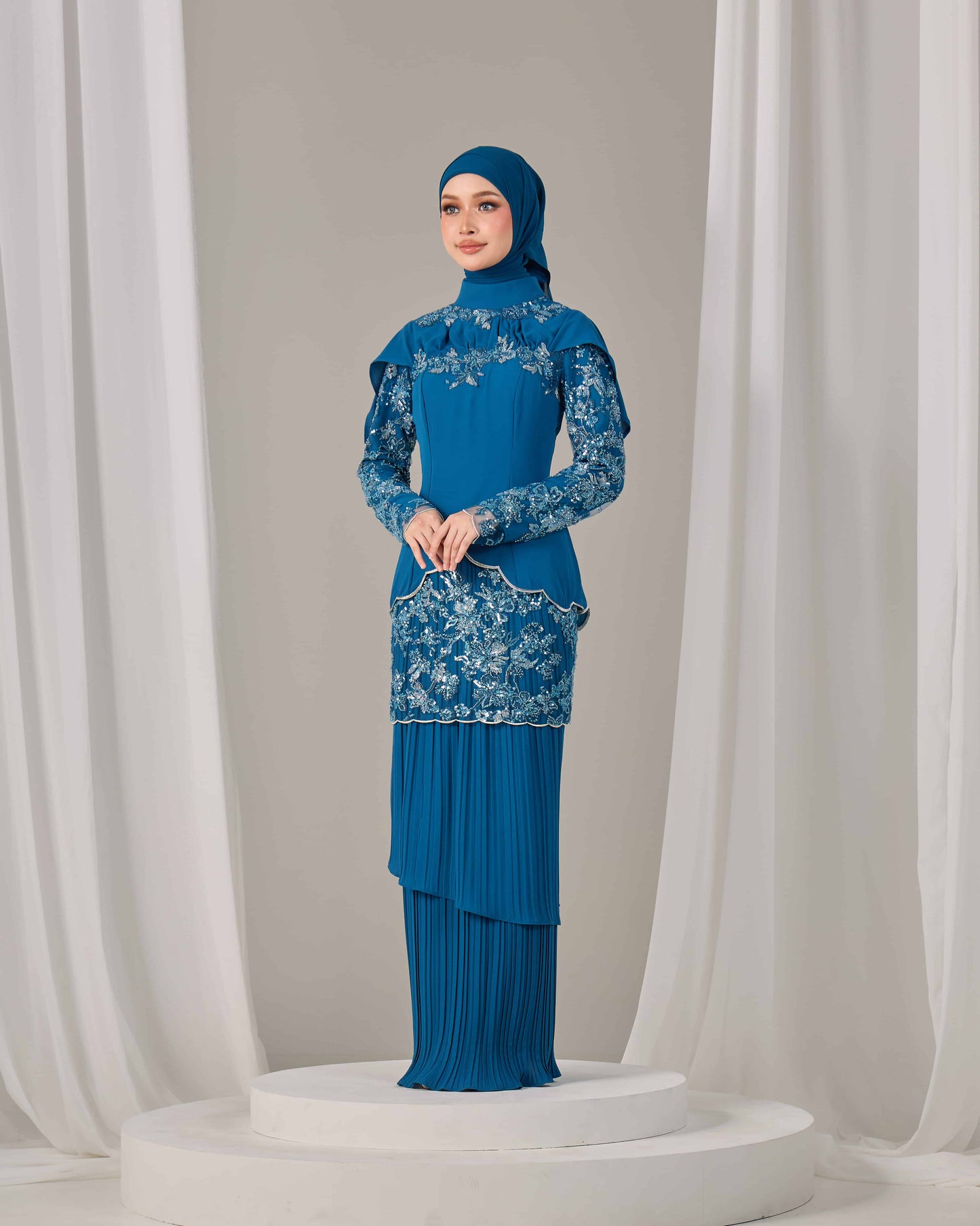ALARA KURUNG (TEAL BLUE)