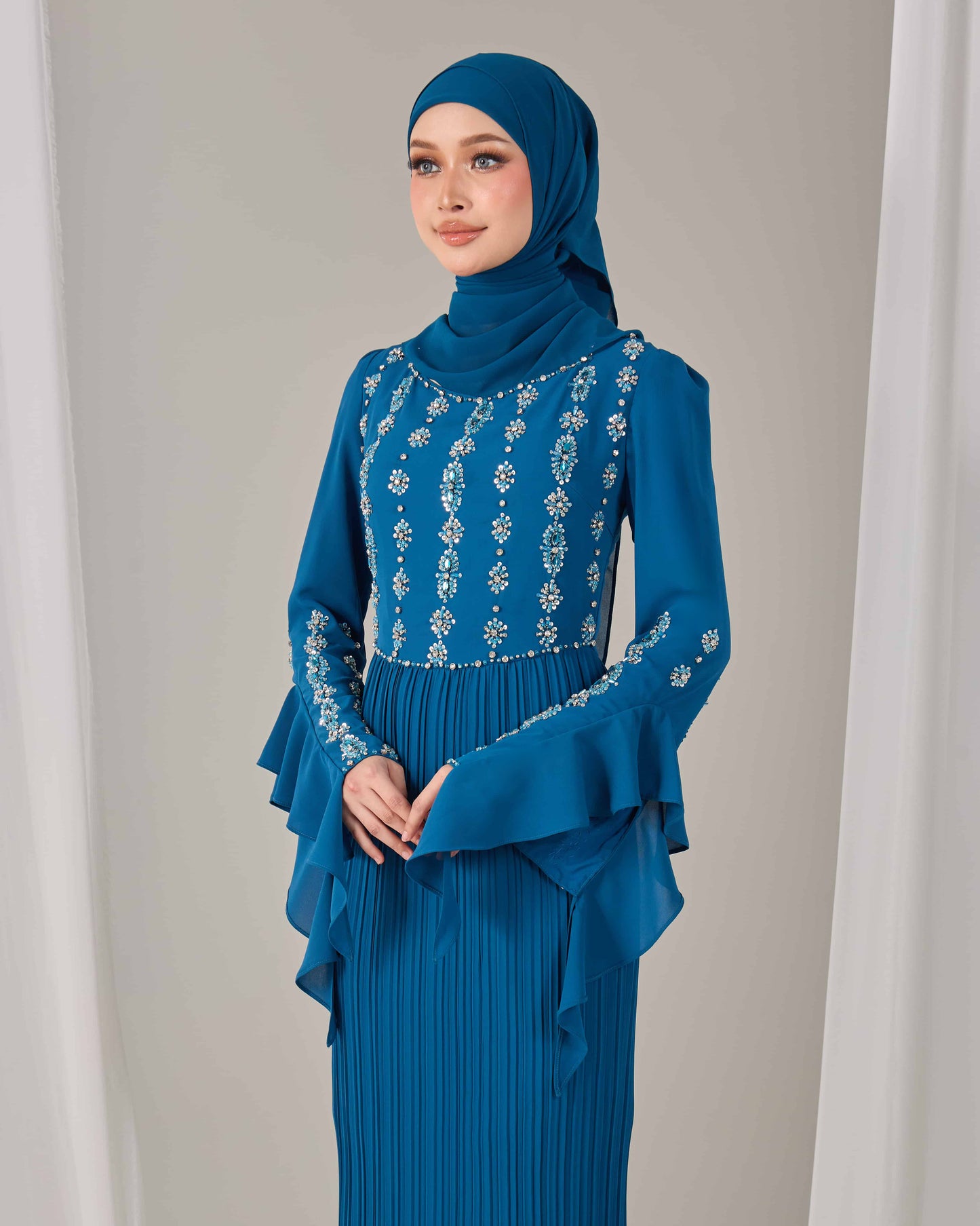 KYLIE KURUNG (TEAL BLUE)
