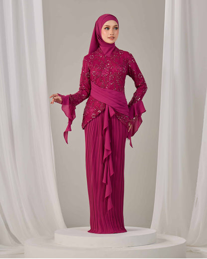 CAYLYN KURUNG (DARK FUCHIA)