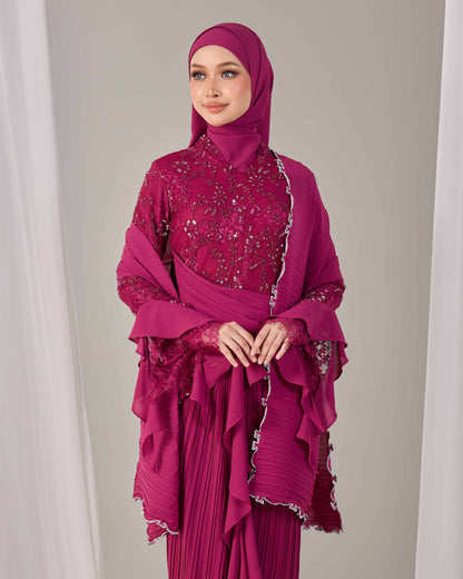 CAYLYN KURUNG (DARK FUCHIA) PO