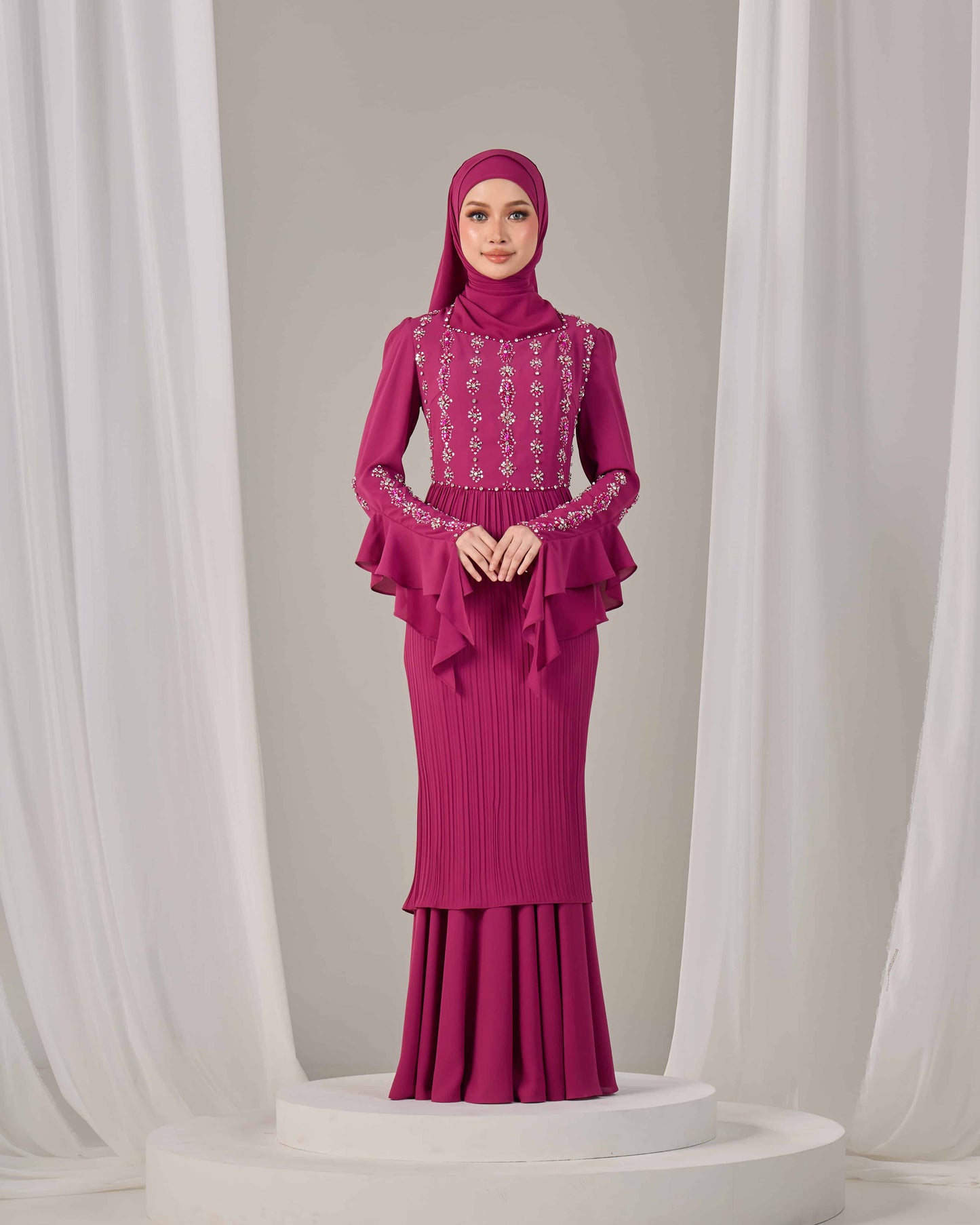 KYLIE KURUNG (DARK FUCHSIA)