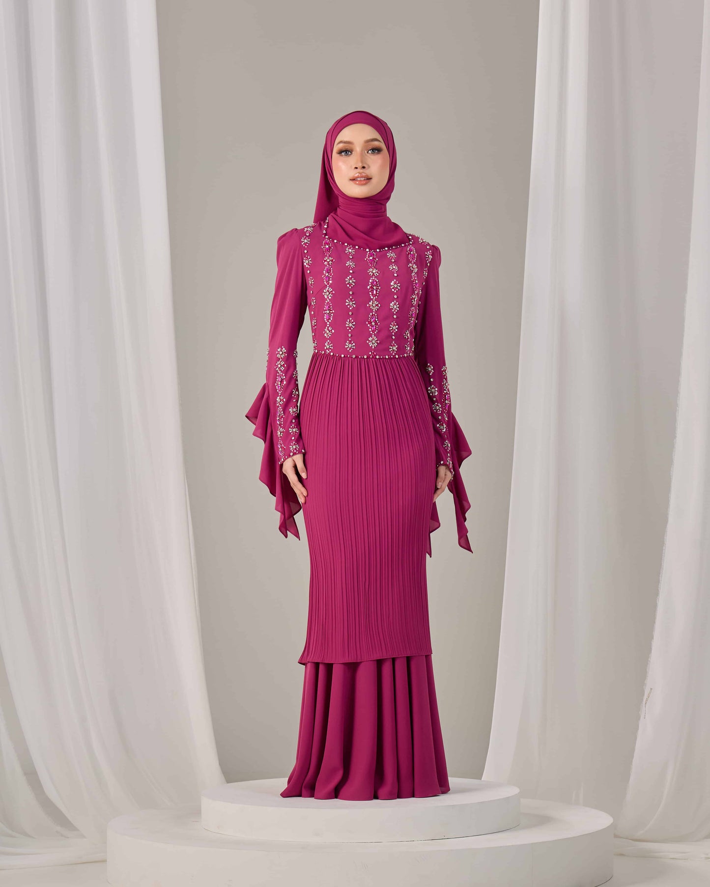 KYLIE KURUNG (DARK FUCHSIA)