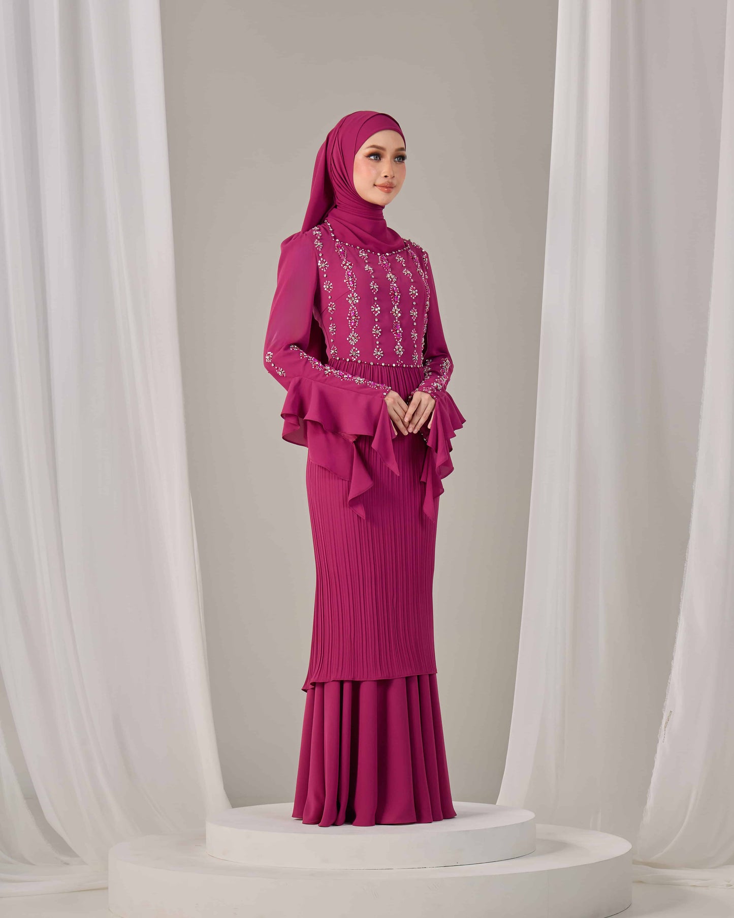 KYLIE KURUNG (DARK FUCHSIA)