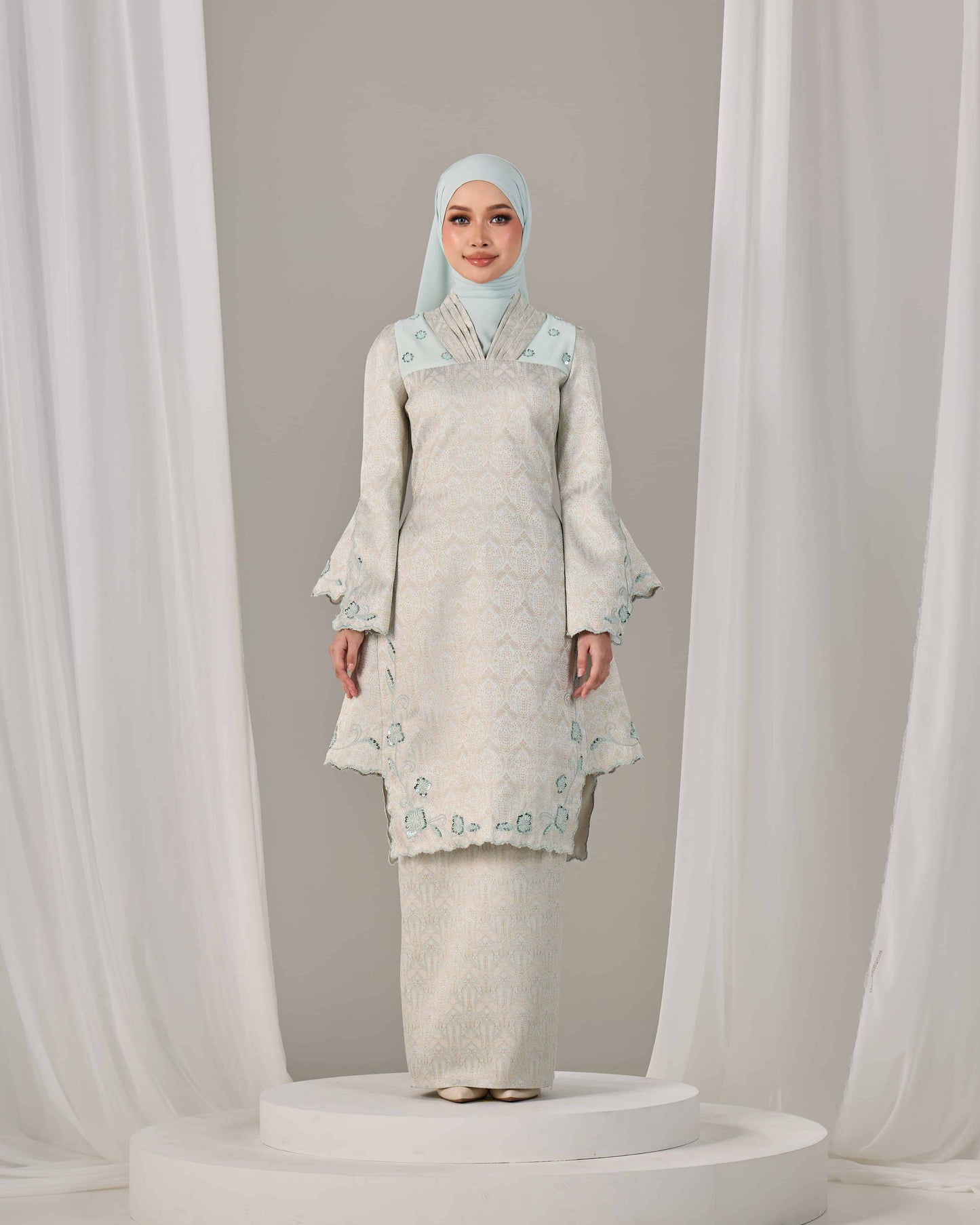 AMANDA KURUNG (MINT GREEN)