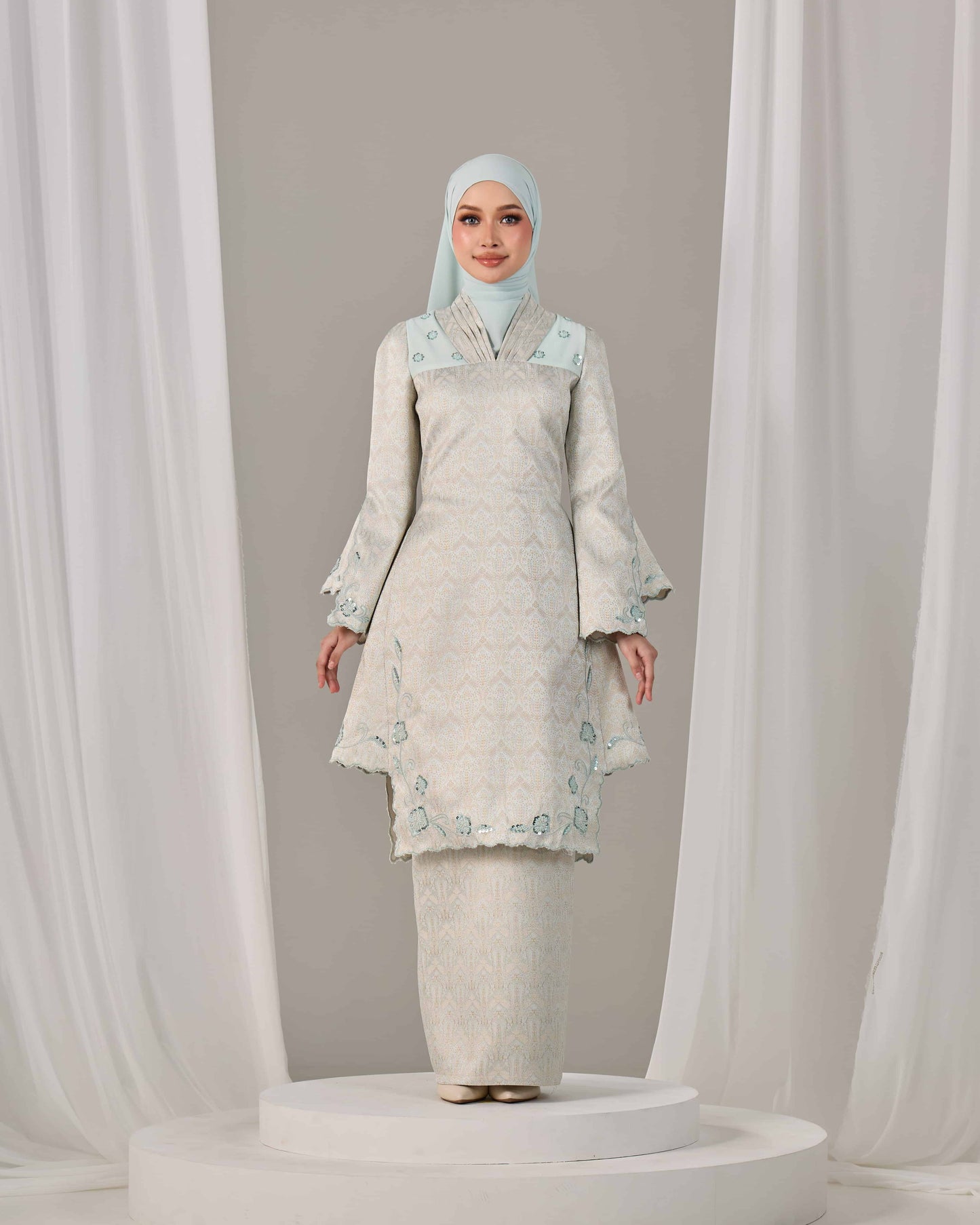 AMANDA KURUNG (MINT GREEN)