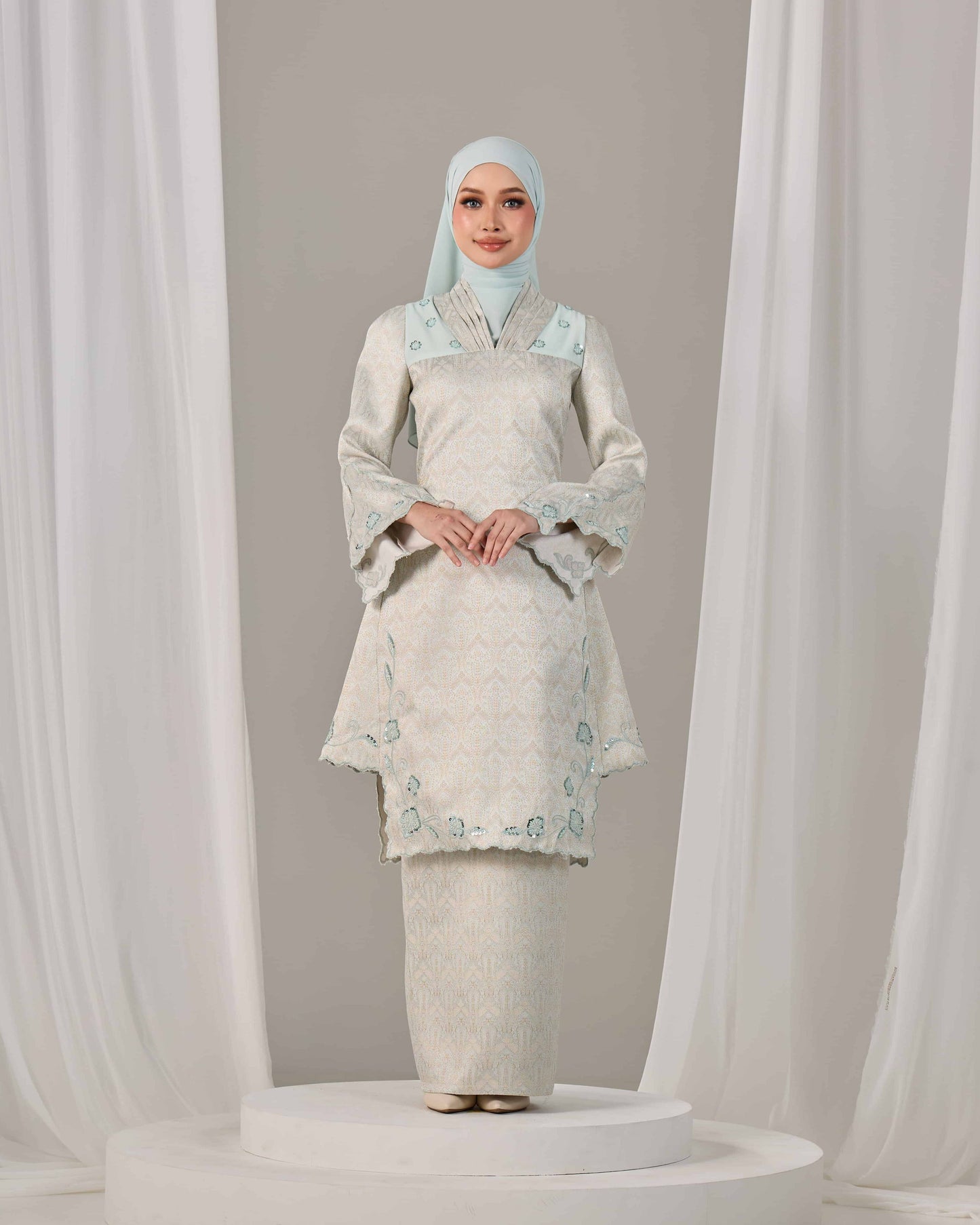 AMANDA KURUNG (MINT GREEN)