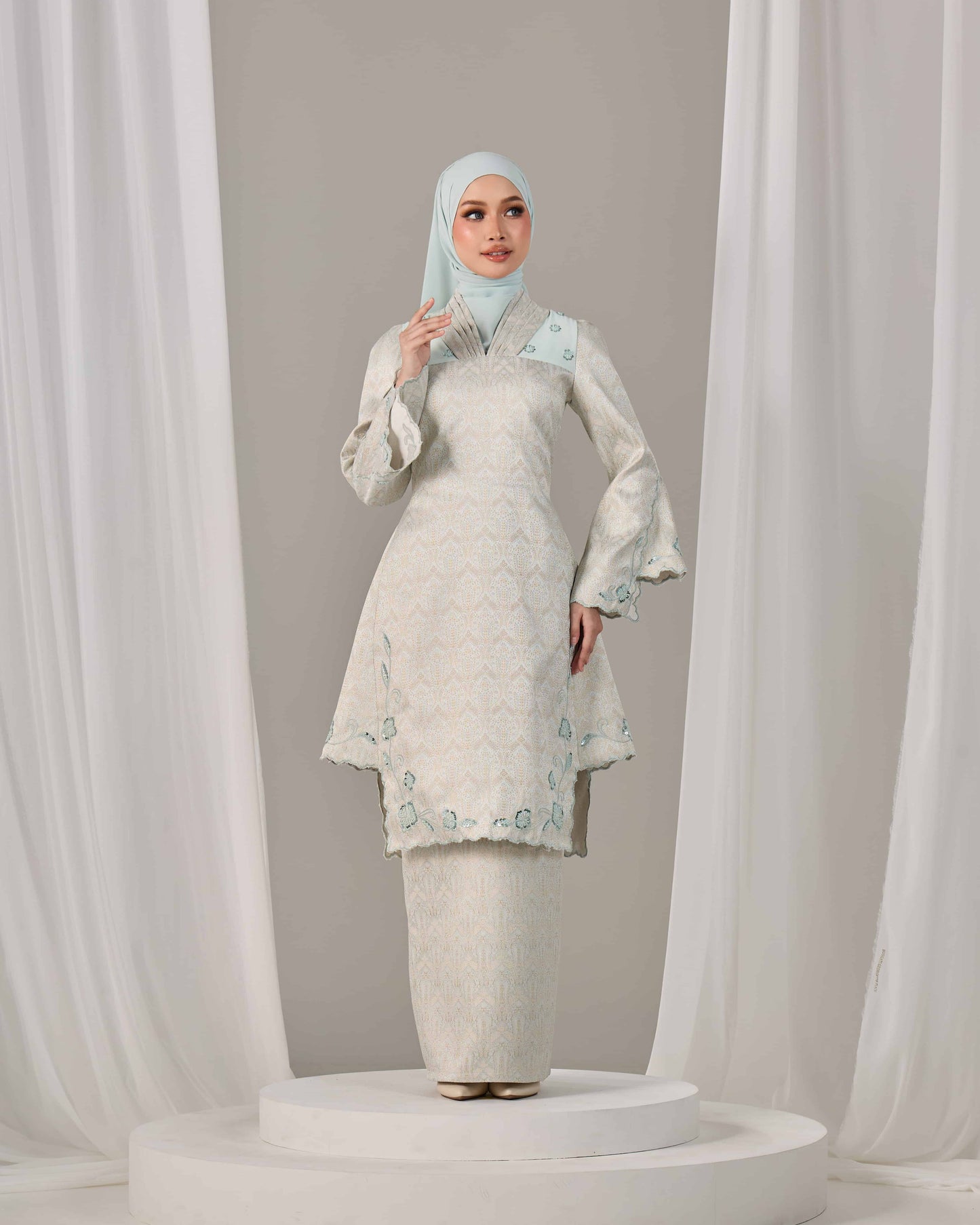 AMANDA KURUNG (MINT GREEN)