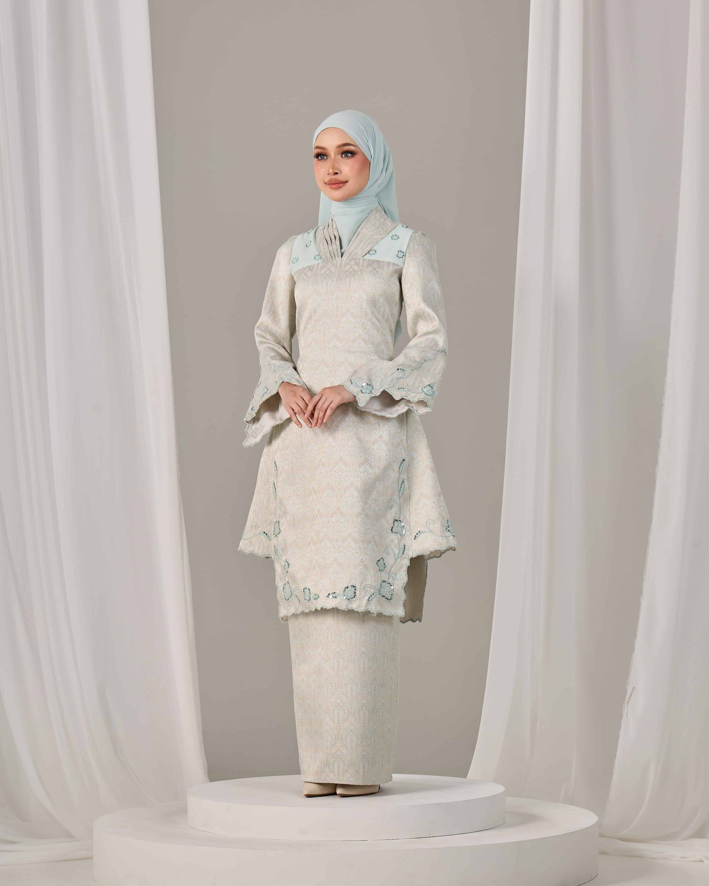 AMANDA KURUNG (MINT GREEN)