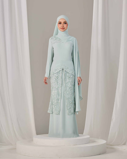 THEA DRESS (MINT GREEN)
