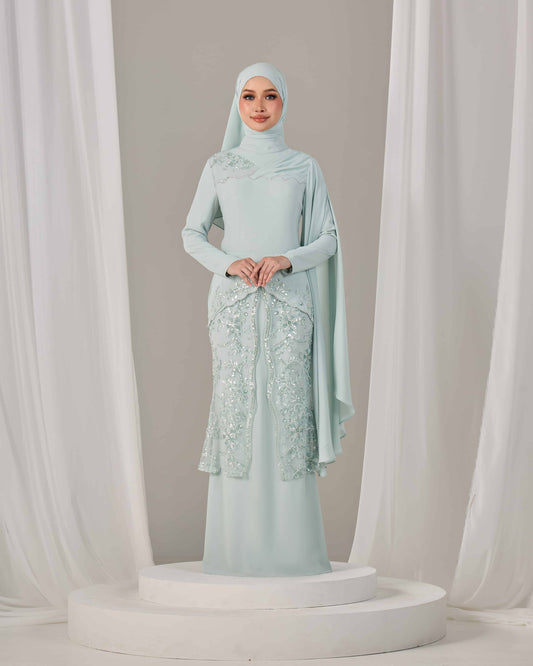 THEA DRESS (MINT GREEN)