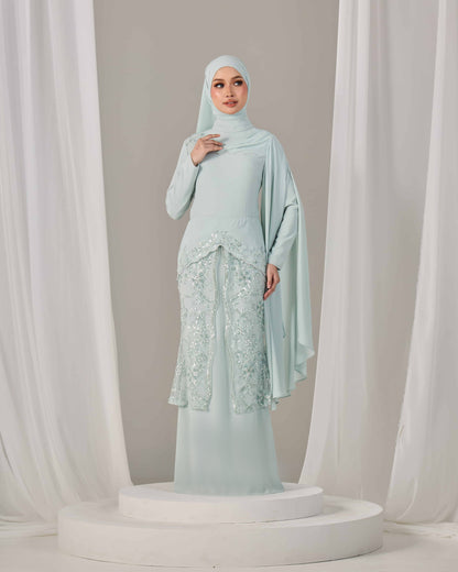 THEA DRESS (MINT GREEN)