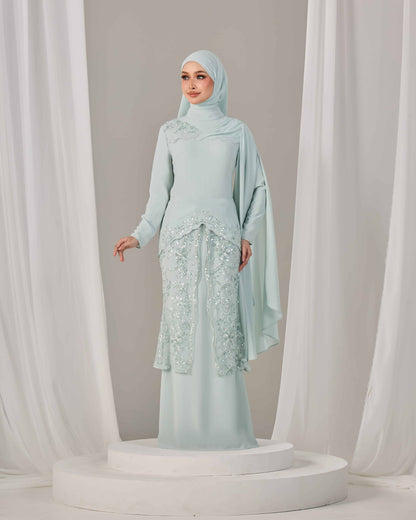 THEA DRESS (MINT GREEN)