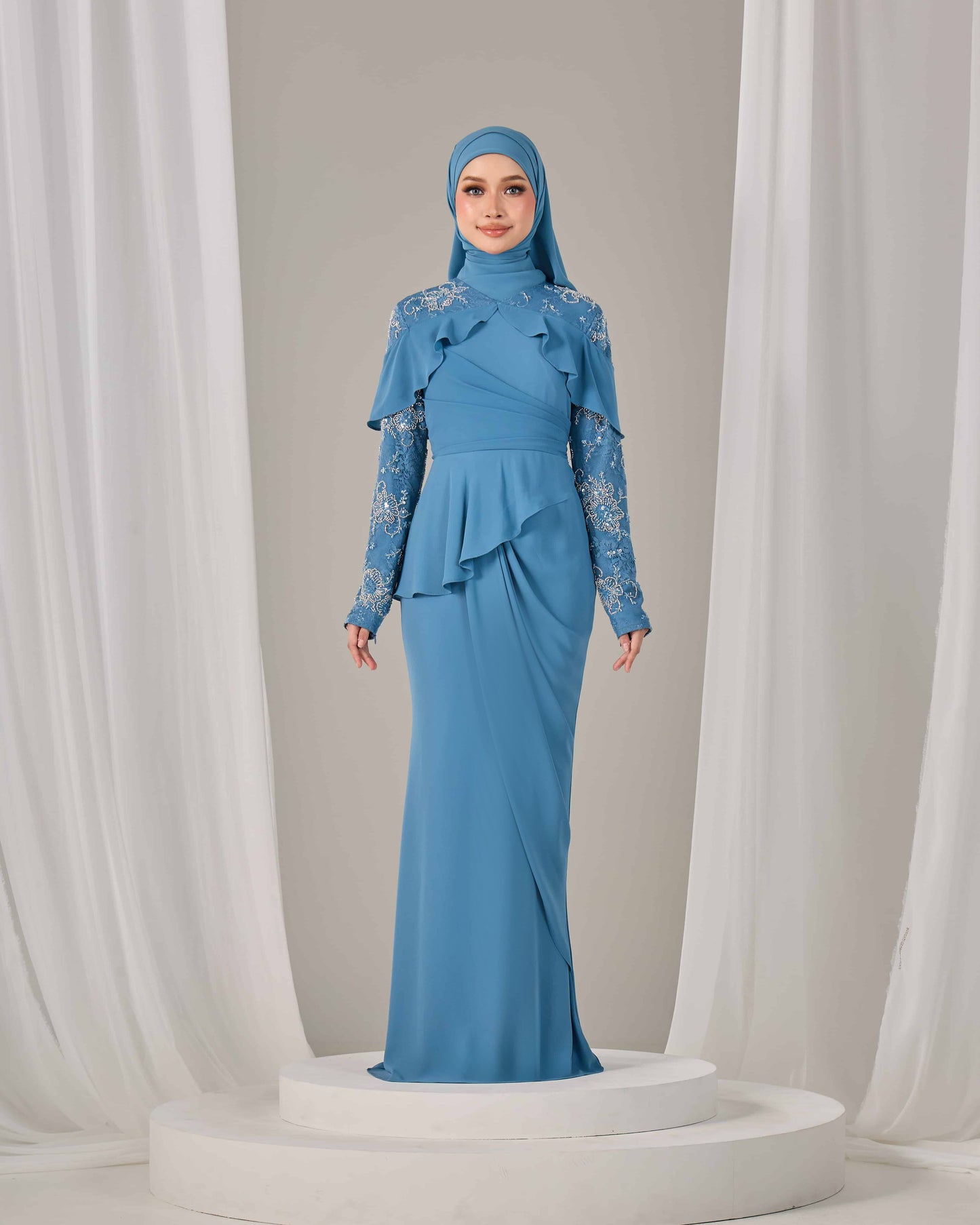 MIREA DRESS (DIAMOND BLUE)