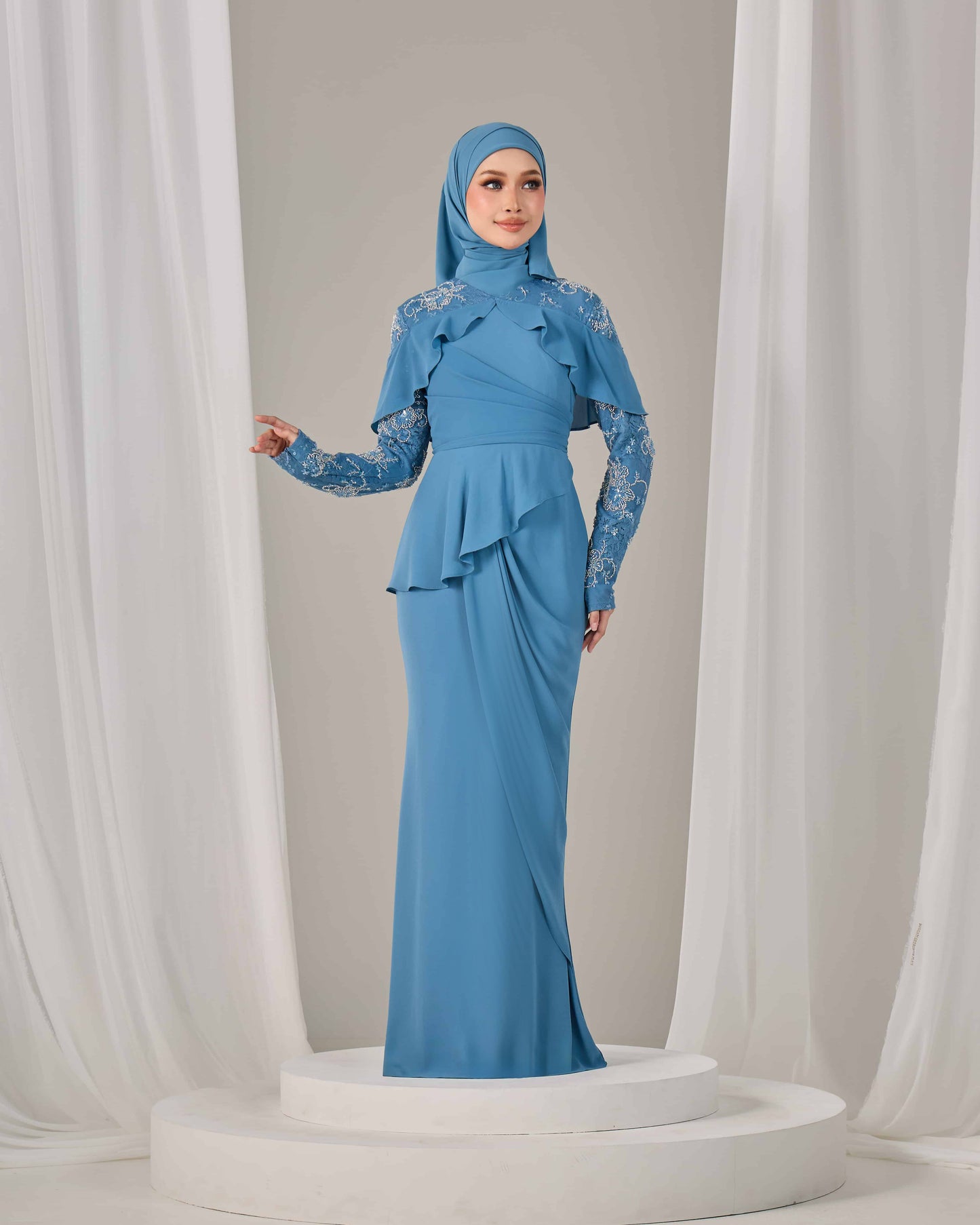 MIREA DRESS (DIAMOND BLUE)