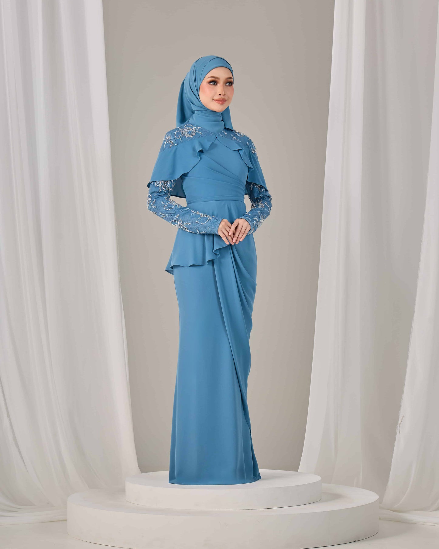 MIREA DRESS (DIAMOND BLUE)