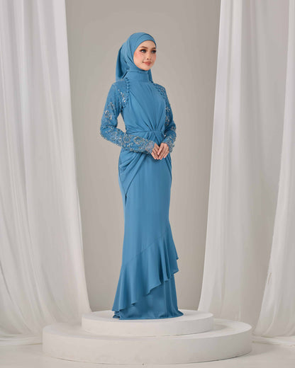 LUNARA DRESS (DIAMOND BLUE)