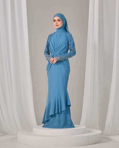 LUNARA DRESS (DIAMOND BLUE)