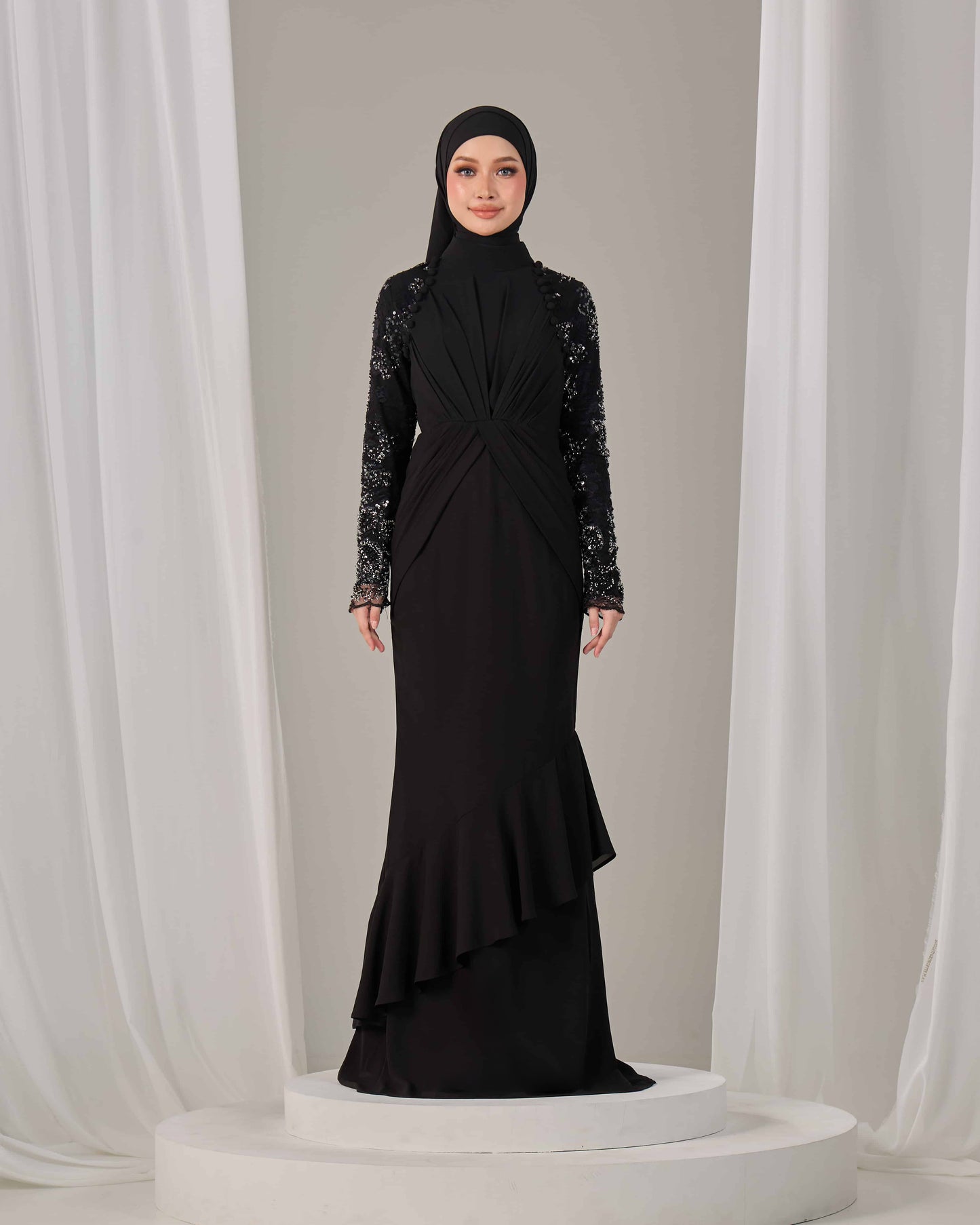LUNARA DRESS (BLACK)