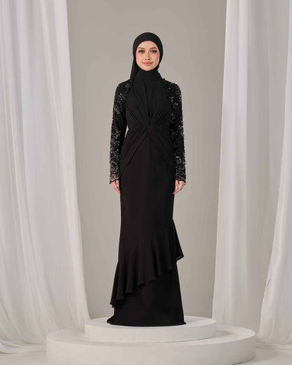 LUNARA DRESS (BLACK)