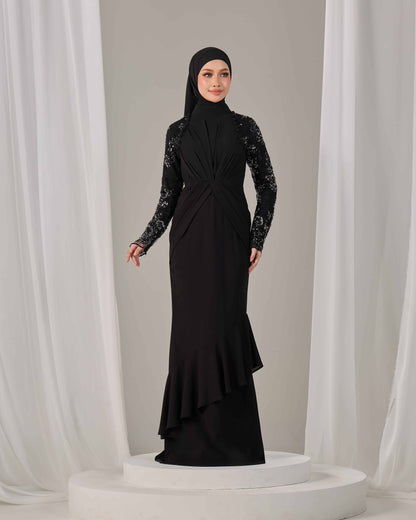 LUNARA DRESS (BLACK)