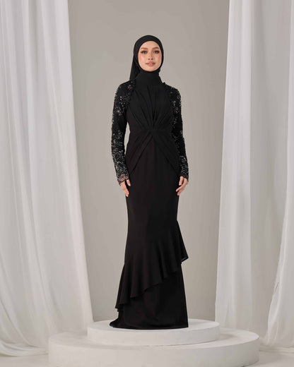 LUNARA DRESS (BLACK)