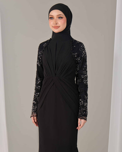 LUNARA DRESS (BLACK)