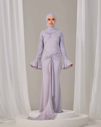 SEPHIA DRESS (MAUVE)