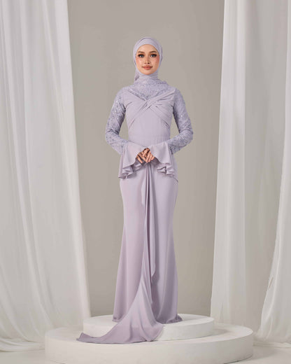 SEPHIA DRESS (MAUVE)