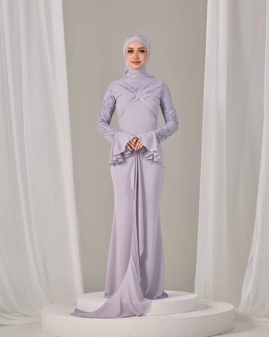 SEPHIA DRESS (MAUVE)