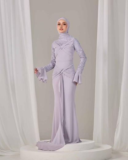 SEPHIA DRESS (MAUVE)