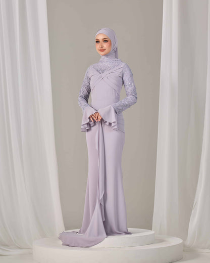 SEPHIA DRESS (MAUVE)
