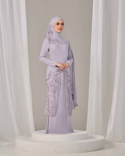 THEA DRESS (MAUVE)