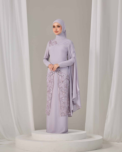 THEA DRESS (MAUVE)