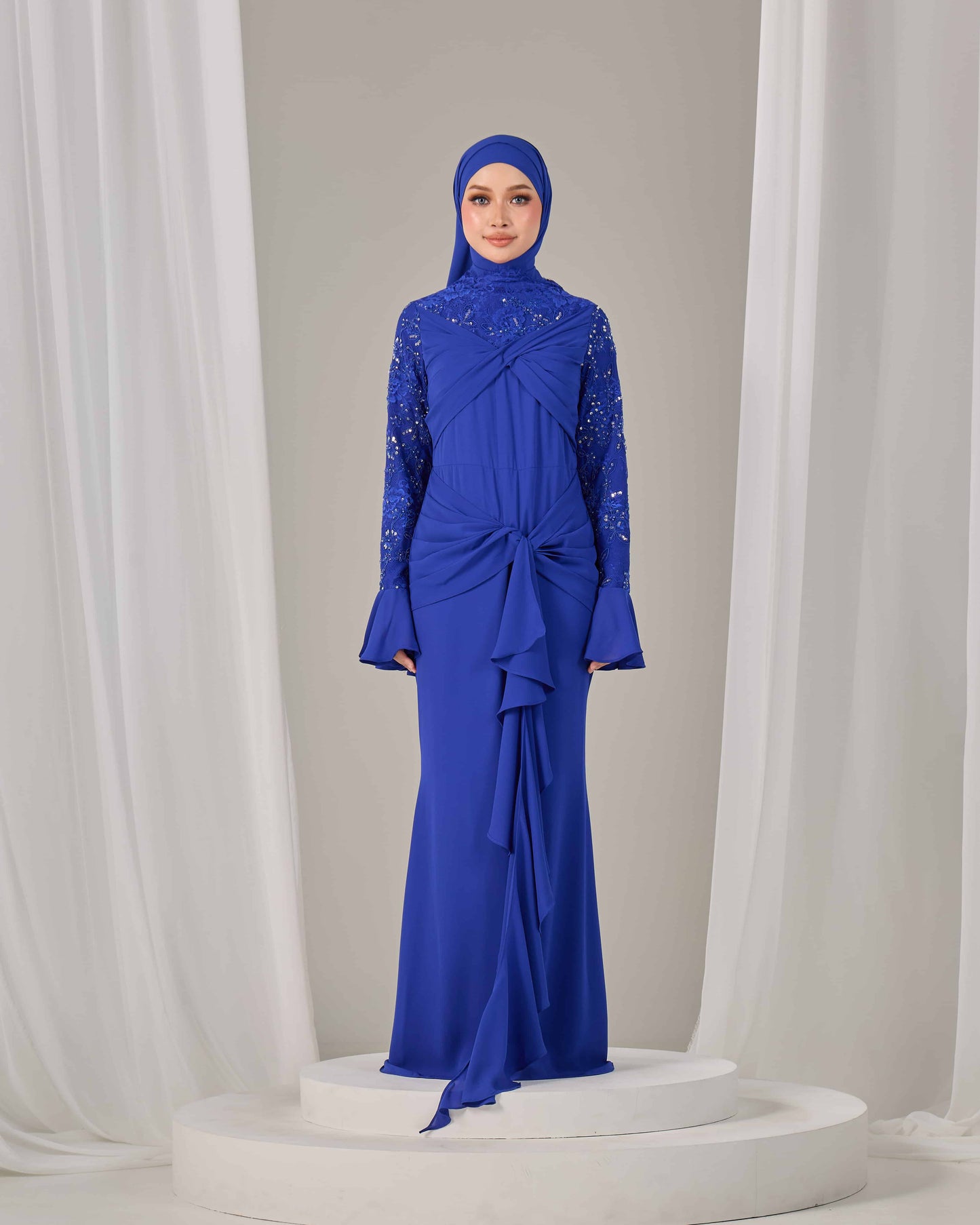 SEPHIA DRESS (ROYAL BLUE)