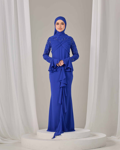 SEPHIA DRESS (ROYAL BLUE)
