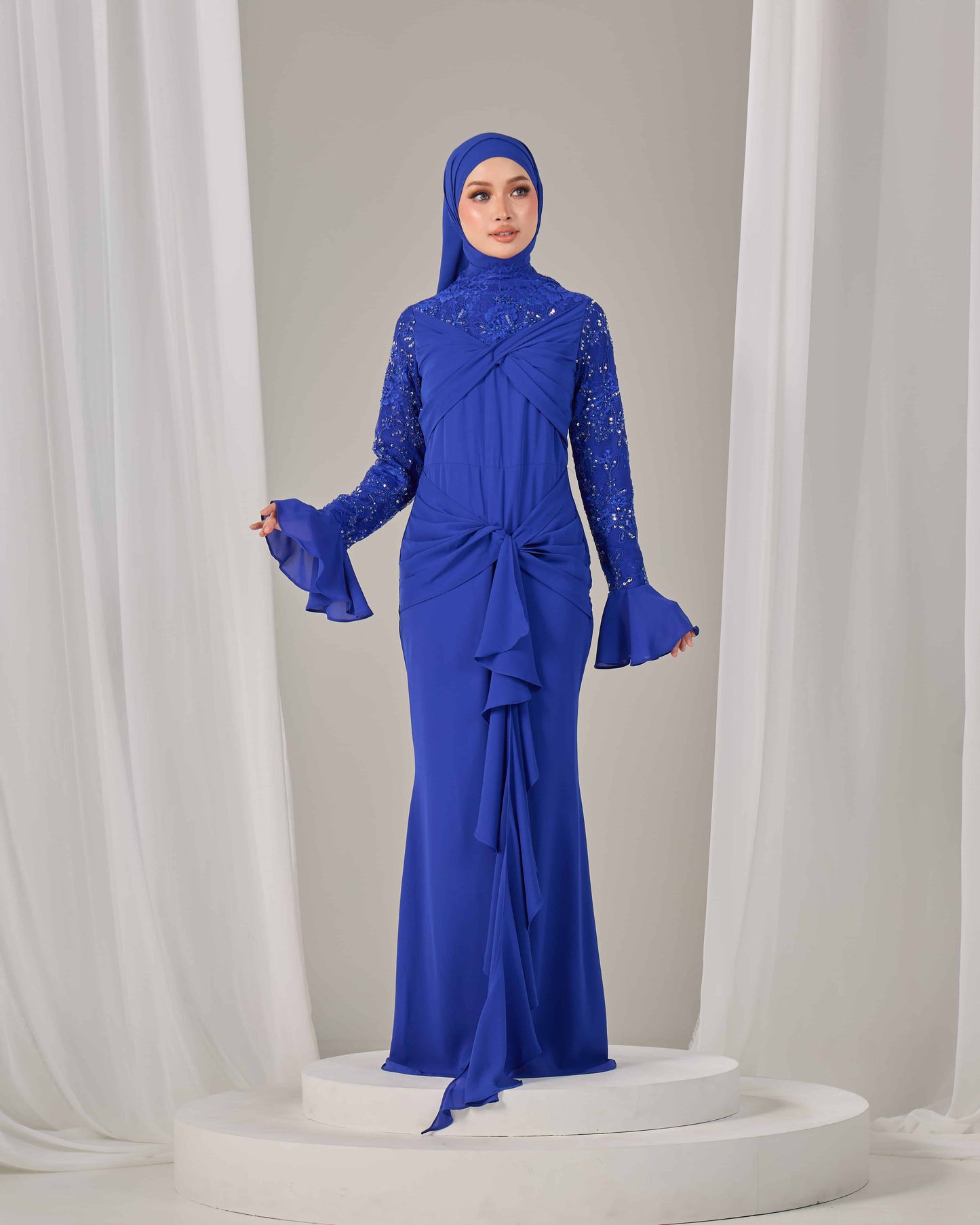 SEPHIA DRESS (ROYAL BLUE)