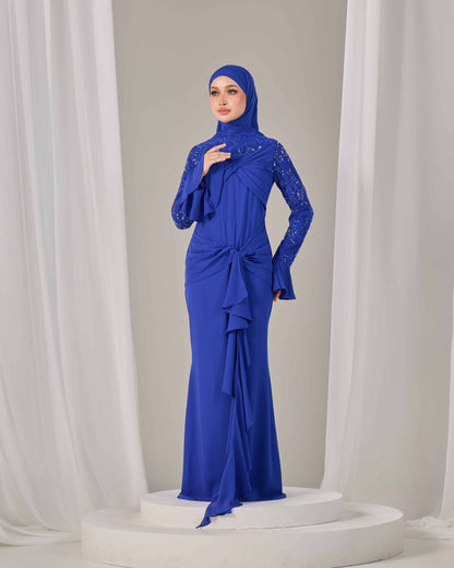 SEPHIA DRESS (ROYAL BLUE)