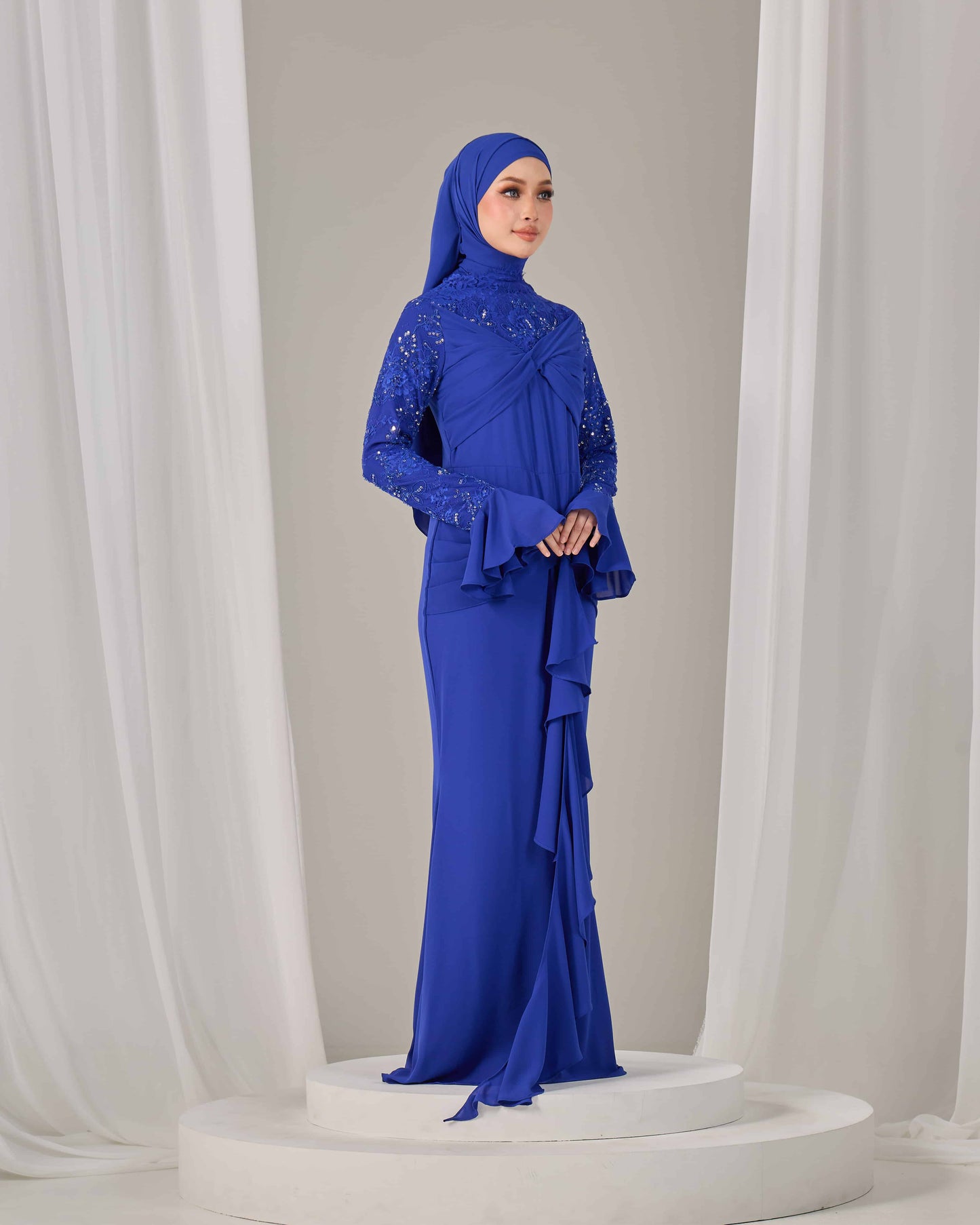 SEPHIA DRESS (ROYAL BLUE)