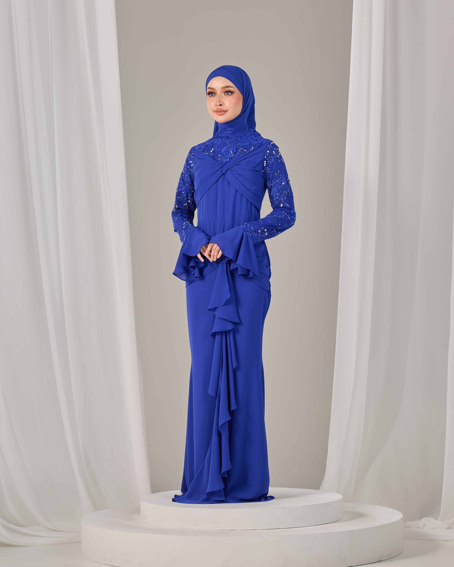 SEPHIA DRESS (ROYAL BLUE)