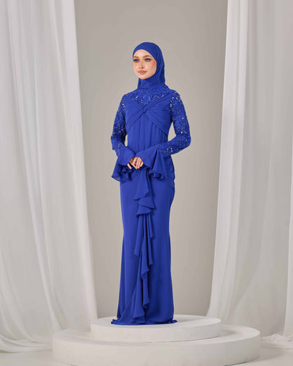 SEPHIA DRESS (ROYAL BLUE)
