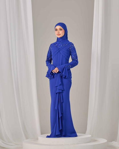 SEPHIA DRESS (ROYAL BLUE)